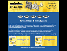 Tablet Screenshot of entrelecsales.com